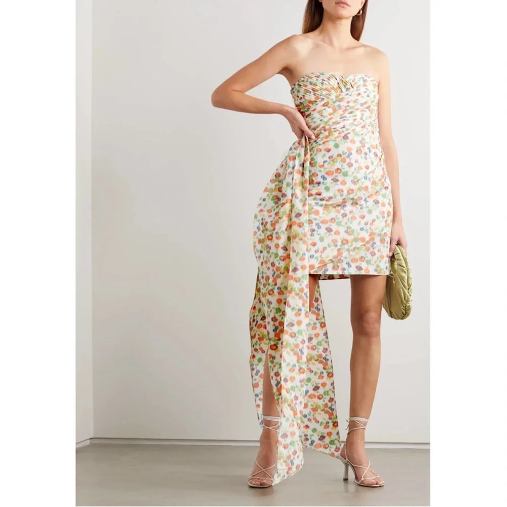 NWT Tory Burch TAFFETA MINI PARTY DRESS Sz 0